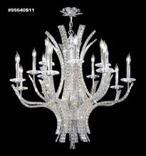 James R Moder 95640S11 - Eclipse Collection 16 Arm Chandelier