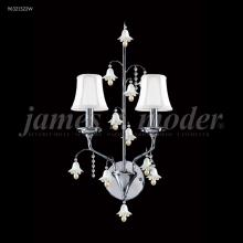 James R Moder 96321S2ME - Murano Collection 2 Arm Wall Sconce