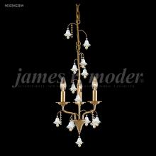 James R Moder 96323S2GTE - Murano Collection 3 Arm Pendant