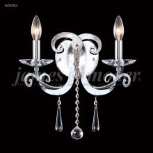 James R Moder 96342S11 - Europa Collection 2 Arm Wall Sconce