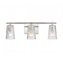 ELK Home 82182/3 - Lightweave 22'' Wide 3-Light Vanity Light - Polished Nickel