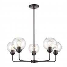 ELK Home CN280527 - Boman 28'' Wide 5-Light Chandelier - Oil Rubbed Bronze